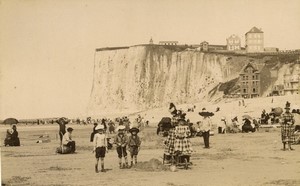 France Normandy Le Tréport panorama old Photo Neurdein 1890 #5