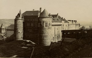 France Normandy Dieppe Castle old Photo Neurdein 1890