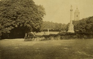 France Brittany Rennes Parc du Thabor Park old Photo Neurdein 1890