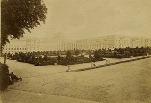France Versailles le Chateau cote du Parc ancienne Photo Neurdein 1890