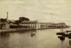 France Brittany Lorient the Harbor old Photo Neurdein 1890 #2