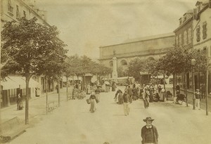 France Brittany Lorient city centre old Photo Neurdein 1890