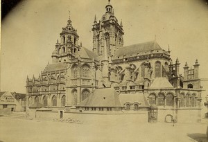 France Normandy Argentan church Hardware store old Photo Neurdein 1890