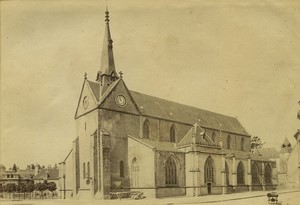 France Normandy Alencon Saint-Léonard church old Photo Neurdein 1890