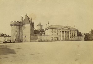 France Normandy Alencon Chateau des Ducs castle old Photo Neurdein 1890 #1