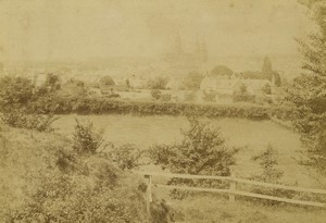 France Normandy Bayeux panorama old Photo Neurdein 1890
