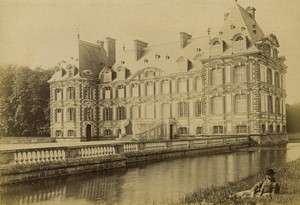 France Normandy Saint Valery en Caux Cany castle old Photo Neurdein 1890