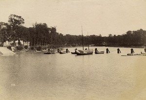 France Normandy Saint Valery en Caux Retention basin old Photo Neurdein 1890