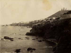 Algeria Algiers village of Saint Eugene old Photo Geiser 1890