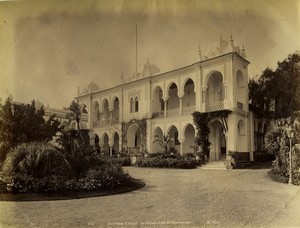 Algeria Algiers Summer Palace of Governor old Photo Neurdein 1890