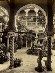 Algeria Algiers Museum old Photo Neurdein 1890