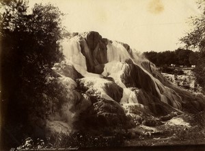 Algeria Hammam Maskhoutine Hot Springs old Photo Geiser 1890