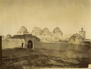 Tunisia Kairouan Mosque of the Sabres old Photo Garrigues 1890