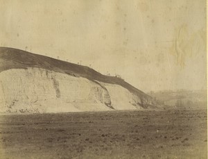 France Etretat la falaise ancienne Photo 1890 #2