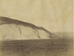 France Etretat the Cliff old Photo 1890 #2