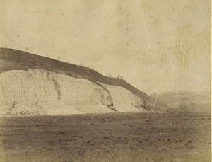 France Etretat the Cliff old Photo 1890 #2