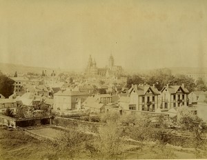 France Evreux panorama Havre ancienne Photo Neurdein 1890