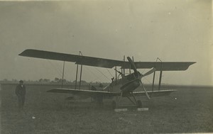 United Kingdom aviation Royal Aircraft Factory RE.8 old Photo 1916