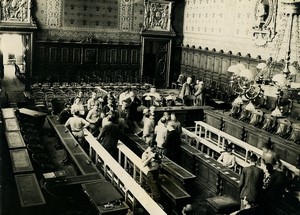 France Paris courthouse Trial of Marshal Petain old Photo july 1945 #4