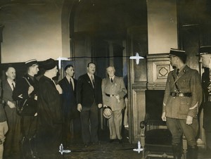 France Paris courthouse Trial of Marshal Petain old Photo july 1945 #5
