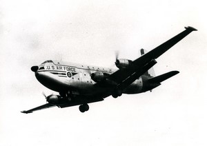 USA aviation USAF Douglas C 124 Globemaster Cargo aircraft old Photo 1950's