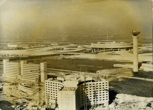 France Roissy aviation Charles de Gaulle airport old Photo 1973