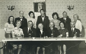 France Lille Group at the Caveau Lillois old Photo Cayez 1973