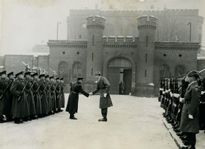 Germany Berlin Spandau Prison American guards relieve Russian guards Photo 1952