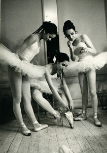 France Paris Conservatory Dance Competition Ballet dancer old Photo 1969 #2