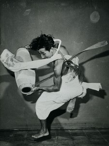 France Manipuri Traditional dancer old Photo 1960 #4