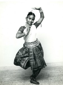 France Traditional Odissi dance? Kumkum? Mohanty old Photo 1960