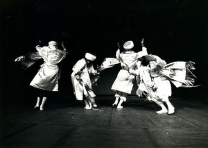 France Paris Israeli folk ballets Dance Adama Beer Sheva old Photo 1969
