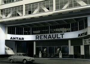 France Paris Garage Renault facade Auto-Parnasse old Photo 1960
