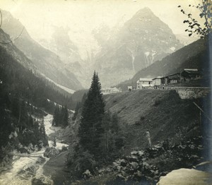 Italy Dolomites South Tyrol Trafoi? Village amateur snapshot Photo 1900 #2