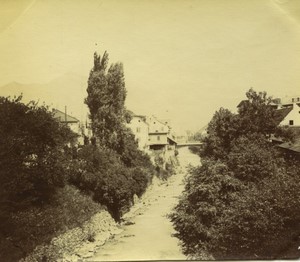 Switzerland near Schaffhausen Schaffouse or Grisons? Old Photo 1900