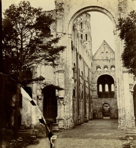France Jumieges the ruins of the abbey old amateur photo 1900 #7