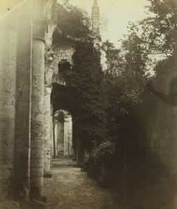 France Jumieges the ruins of the abbey old amateur photo 1900 #8