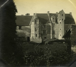 France Calvados Vaux-sur-Aure Manoir d'Argouges old amateur photo 1900 #1
