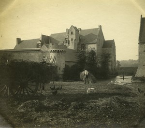 France Calvados Vaux-sur-Aure Manoir d'Argouges old amateur photo 1900 #2