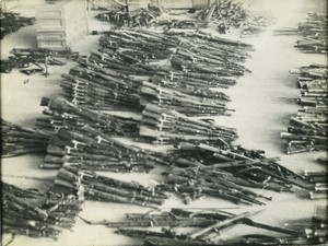 Algeria War Alger Weapons seizure old Photo 1960