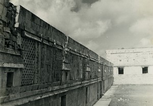 Mexico Yucatan Chichen Itza Maya Ruins old photo La Nacional 1960 #19