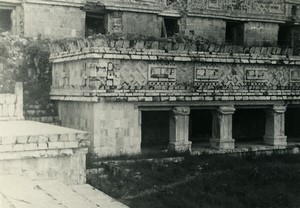 Mexico Yucatan Chichen Itza Maya Ruins old photo La Nacional 1960 #20