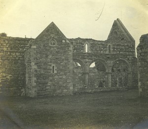 Scotland Iona Abbey Nunnery Convent? Ruins Old Photo 1900 #3