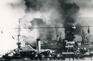 French Naval Disaster Mers el Kebir WWII Provence Strasbourg Bretagne Photo 1940