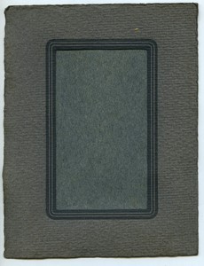 Carton Photographique 160x205 pour photo 140x85mm circa 1900