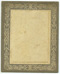 Photographic mount 105x130 for photo 65x90mm circa 1900