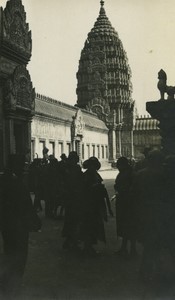 France Paris Colonial Exposition Fair Angkor Wat Old Photo 1931 #1