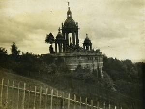 France Rouen Bonsecours Joan of Arc Monument Old Photo 1894
