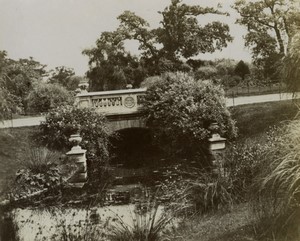 Royaume Uni Londres Dulwich Park Pont Ancienne Photo 1900