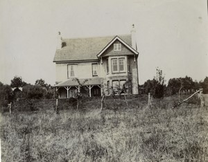 United Kingdom Sussex Heathfield near Eastbourne House Old Photo 1900